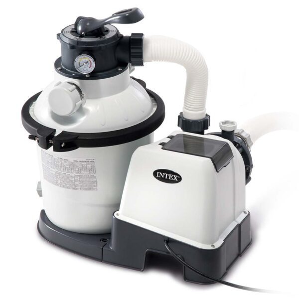 Smėlio filtro pompa 7900 l/h INTEX 26646 + 25 kg smėlio