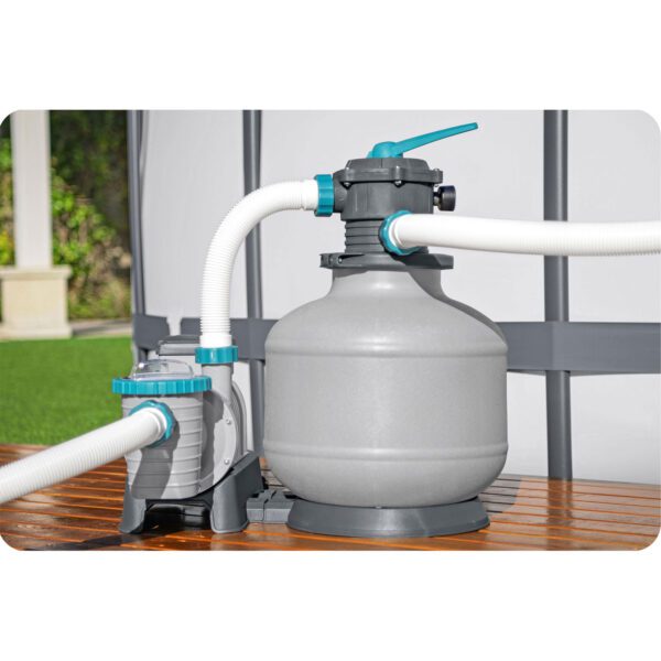 Smėlio pompa 11355 l/val. + smėlis 50 kg „Bestway“