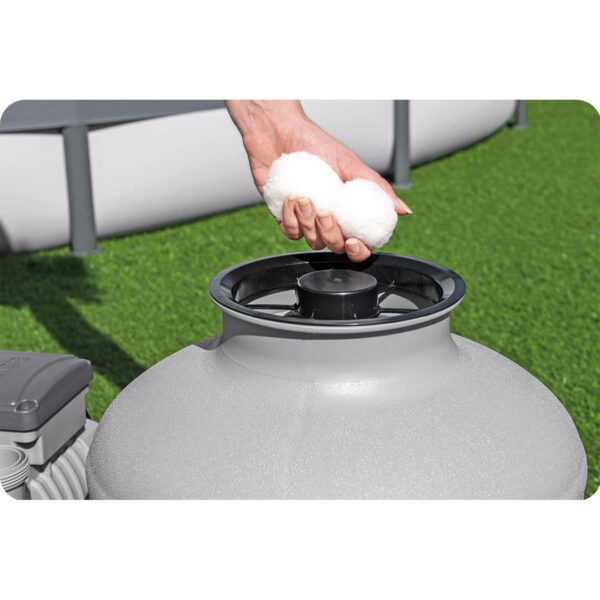 Smėlio pompa 11355 l/val. + smėlis 50 kg „Bestway“
