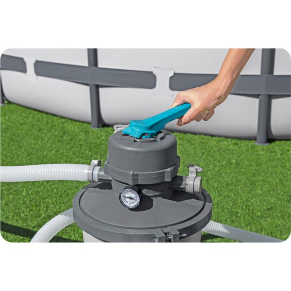 Smėlio pompa 3596 l/val. + smėlis 25 kg „Bestway“