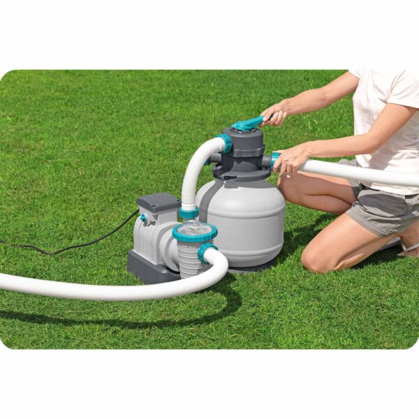 Smėlio pompa 8327 l/val. „Bestway 58499“ + 25 kg smėlio