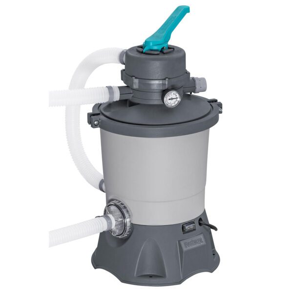 Pompa-piaskowa-do-basenow-kulki-filtracyjne-3596lh-Bestway-58515-Akcesoria-basenowe-gt-Pompy-do-basenu-1 „Bestway 58515“ baseino smėlio pompa + filtro kamuoliukai, 3596 l/val.