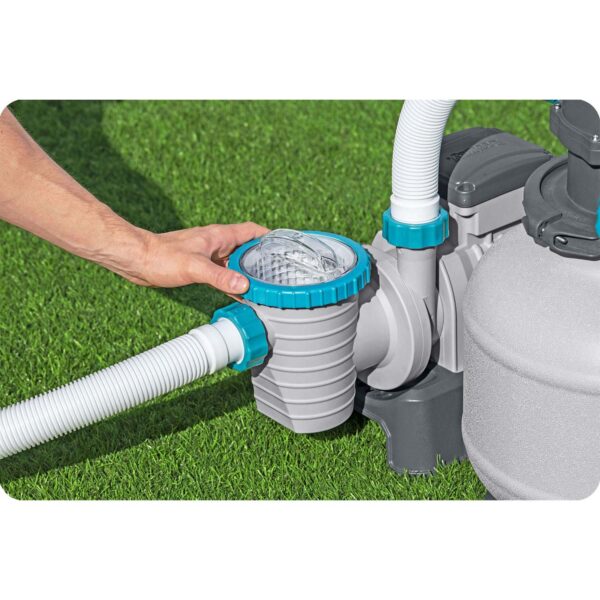 Smėlio pompa baseinams + filtro kamuoliukai 8327 l/h Bestway 58499
