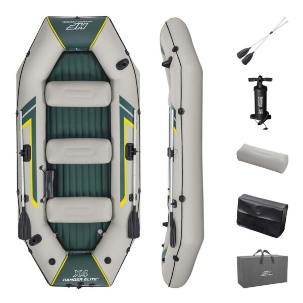 Ponton Hydro-Force Ranger Elite X4 Bestway 65157 Pripučiama valtis Hydro-Force Ranger Elite X4 Bestway 65157