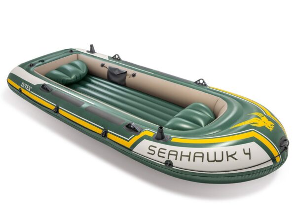 Pripučiama valtis „Seahawk 4“ komplektas, 351 x 145 x 48 cm, INTEX 68351