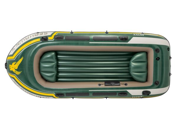 Pripučiama valtis „Seahawk 4“ komplektas, 351 x 145 x 48 cm, INTEX 68351