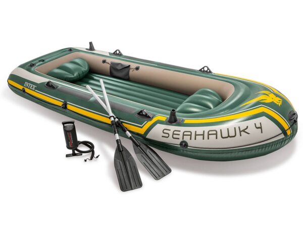 Pripučiama valtis „Seahawk 4“ komplektas, 351 x 145 x 48 cm, INTEX 68351