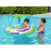 Paplūdimio plaukimo pontonas su stogu 107 x 112 cm Bestway 34149