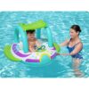 Paplūdimio plaukimo pontonas su stogu 107 x 112 cm Bestway 34149