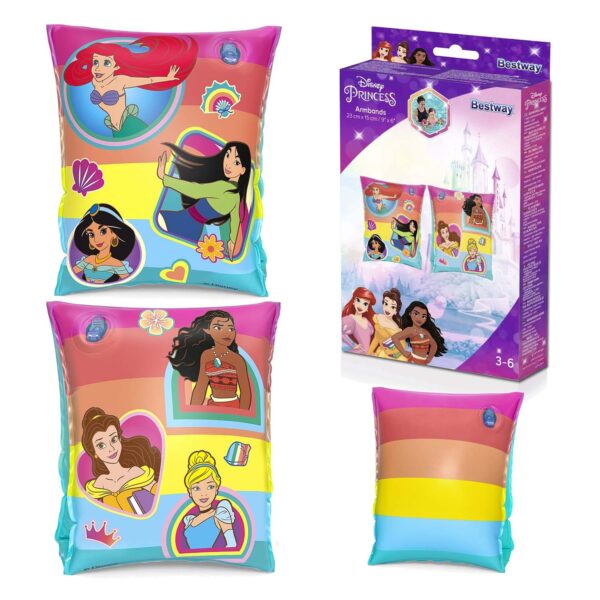 „Disney Princess“ plaukimo rankovės 23 x 15 cm „Bestway 91041“