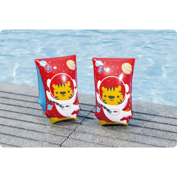 Vaikiškos plaukimo rankovės „Tiger“ 30 x 15 cm „Bestway 32102“