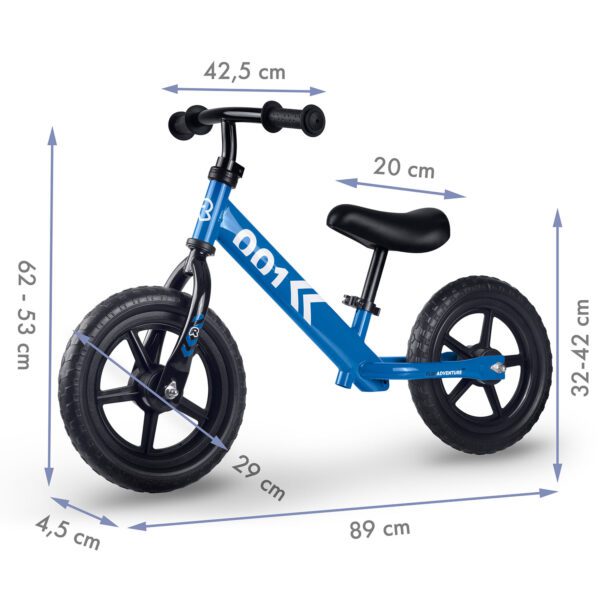 „Ricokids“ balansinis dviratis vaikams