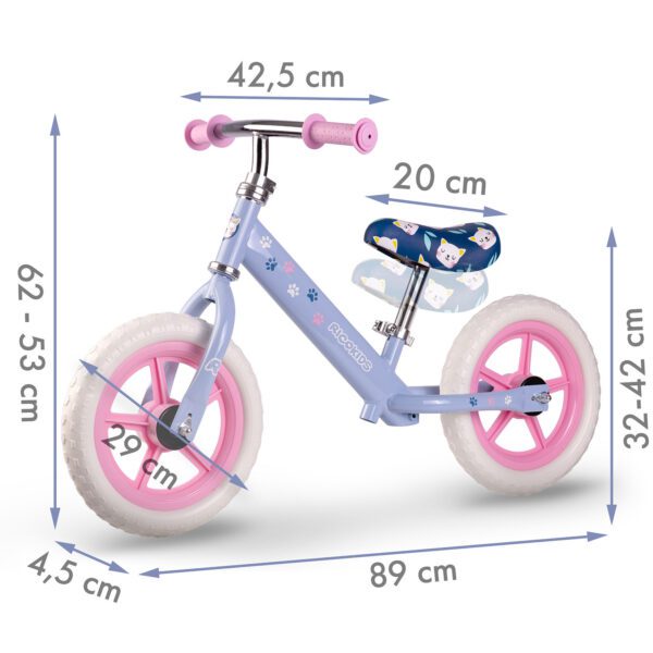 „Ricokids“ balansinis dviratis vaikams