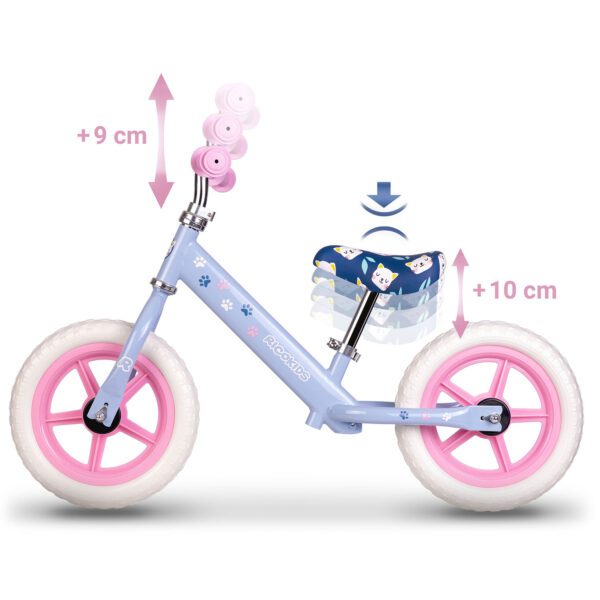 „Ricokids“ balansinis dviratis vaikams