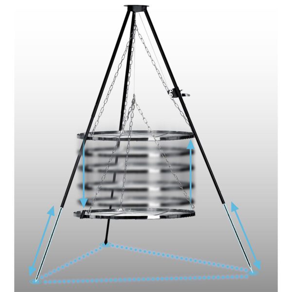 Berdsen BD-884 trikojo židinio grotelės 80 cm