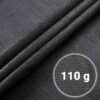 Tinklelis nuo šešėlių 1,5 x 25 m, 110 g/m² + 50 spaustukų, pilkas
