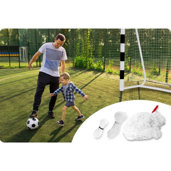 Futbolo vartų tinklas 180 x 120 x 60 cm Neo-Sport