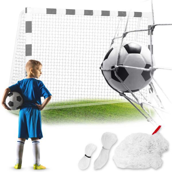 Futbolo vartų tinklas 180 x 120 x 60 cm Neo-Sport