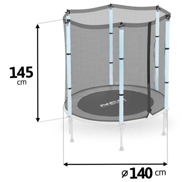 Lauko batuto tinklas 140 cm 4,5 pėd. Neo-sport