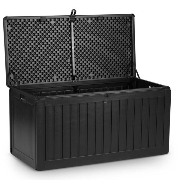 Sodo dėžė 109 x 51 x 55 cm 270 litrų juoda