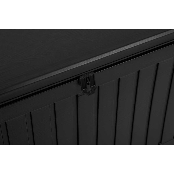 Sodo dėžė 109 x 51 x 55 cm 270 litrų juoda
