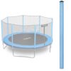 Słupek górny do trampoliny z siatką zewnętrzną 8-15 ft niebieski Neo-Sport Viršutinis batuto stulpas su lauko tinklu 8-15 pėdų, mėlynas, Neo-Sport