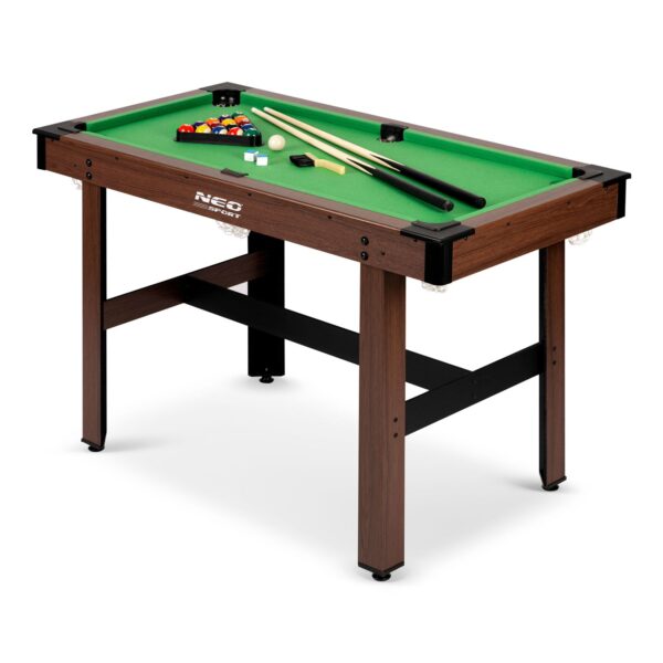 1,2 m biliardo stalų komplektas vaikams, didelis Neo-Sport NS-807