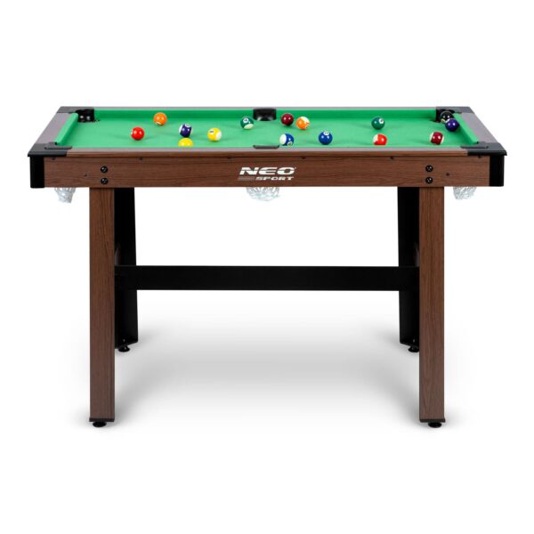 1,2 m biliardo stalų komplektas vaikams, didelis Neo-Sport NS-807