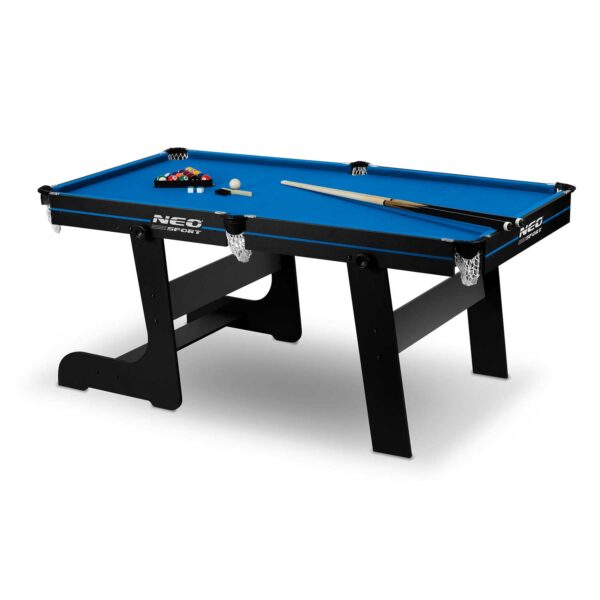 6 pėdų biliardo stalo komplektas, didelis biliardo stalas, biliardo stalas, Neo-Sport NS-808