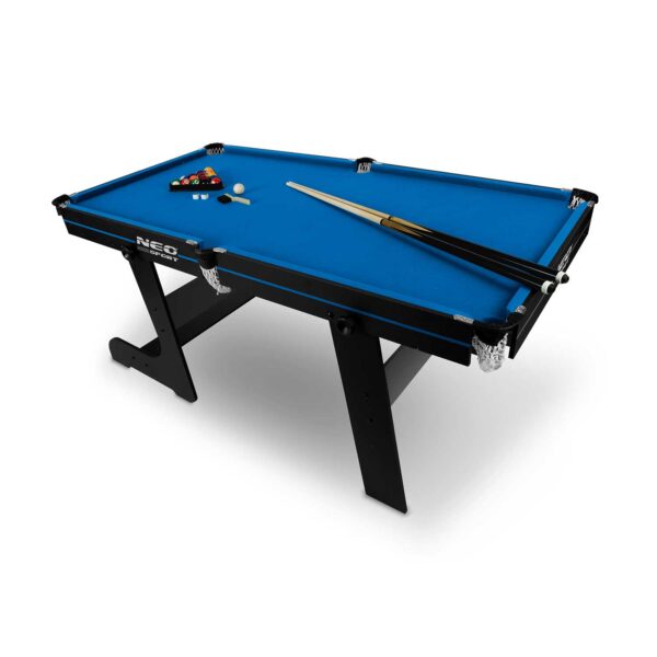 6 pėdų biliardo stalo komplektas, didelis biliardo stalas, biliardo stalas, Neo-Sport NS-808