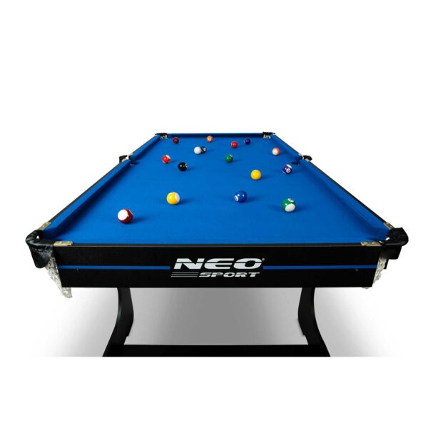 6 pėdų biliardo stalo komplektas, didelis biliardo stalas, biliardo stalas, Neo-Sport NS-808