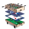 4 viename daugiafunkcis žaidimų stalas 80x43x30cm NS-800 medinis