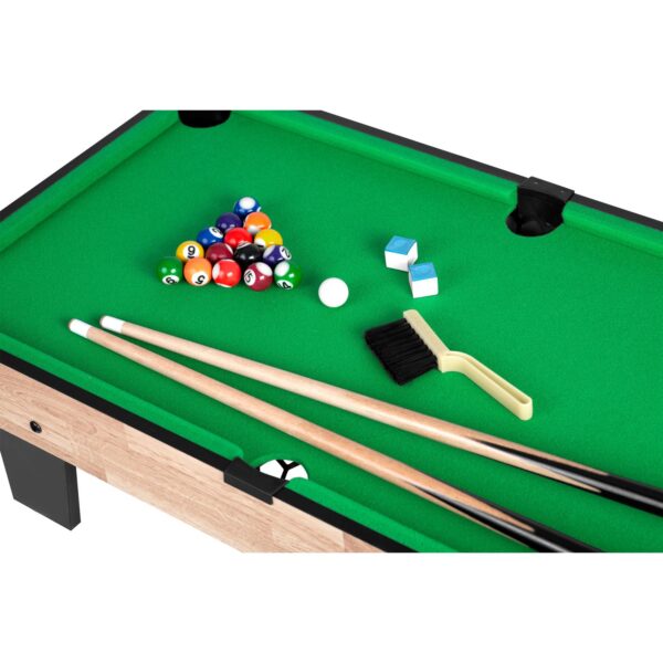 4 viename daugiafunkcis žaidimų stalas 80x43x30cm NS-800 medinis