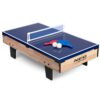 4 viename daugiafunkcis žaidimų stalas 80x43x30cm NS-800 medinis