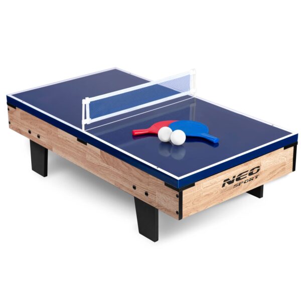 4 viename daugiafunkcis žaidimų stalas 80x43x30cm NS-800 medinis