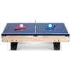 4 viename daugiafunkcis žaidimų stalas 80x43x30cm NS-800 medinis