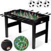 „Neosport“ stalo futbolo stalas, 118 x 61 x 79 cm, NS-805, juodas