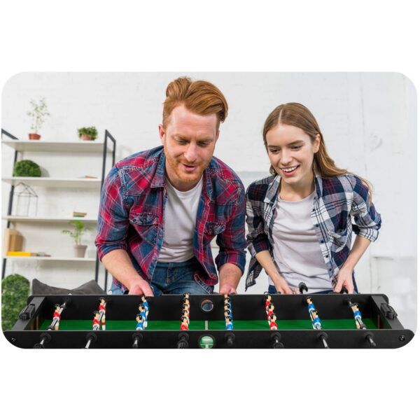 „Neosport“ stalo futbolo stalas, 118 x 61 x 79 cm, NS-805, juodas