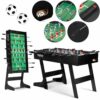 „Neosport“ stalo futbolo stalas, 121 x 61 x 80 cm, NS-803, juodas