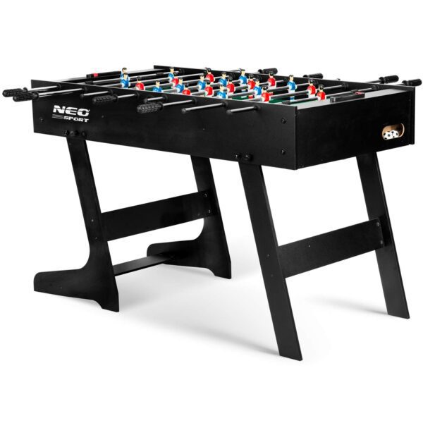 „Neosport“ stalo futbolo stalas, 121 x 61 x 80 cm, NS-803, juodas