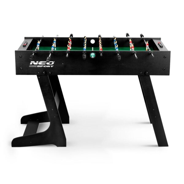 „Neosport“ stalo futbolo stalas, 121 x 61 x 80 cm, NS-803, juodas