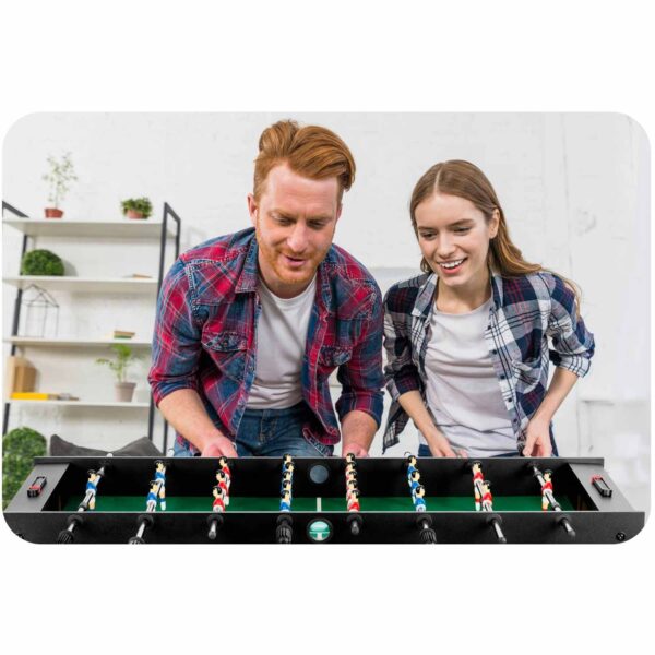 „Neosport“ stalo futbolo stalas, 121 x 61 x 80 cm, NS-803, juodas