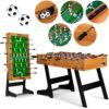 Neosport stalo futbolo stalas 121 x 61 x 80 cm NS-803 medinis
