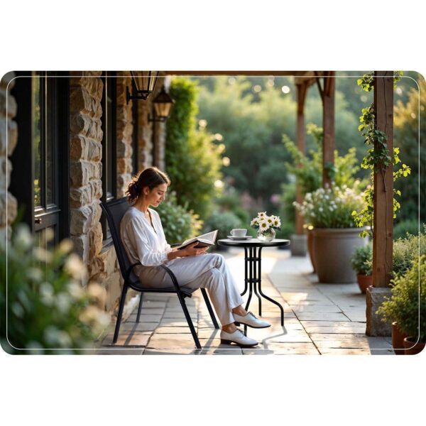 Apvalus sodo stalas 60 x 71 cm Sofotel SO-981