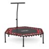 „Neo-Sport Fitness“ batutas su rankena, 127 cm – šešiakampis, raudonas