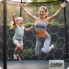 10 pėdų / 312 cm sodo batutas su vidiniu tinklu ir kopėčiomis „Neo-Sport“