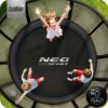10 pėdų / 312 cm sodo batutas su lauko tinklu ir kopėčiomis „Neo-Sport“
