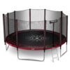 15 pėdų / 465 cm sodo batutas su lauko tinklu ir kopėčiomis „Neo-Sport“