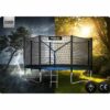 15 pėdų / 465 cm sodo batutas su lauko tinklu ir kopėčiomis „Neo-Sport“