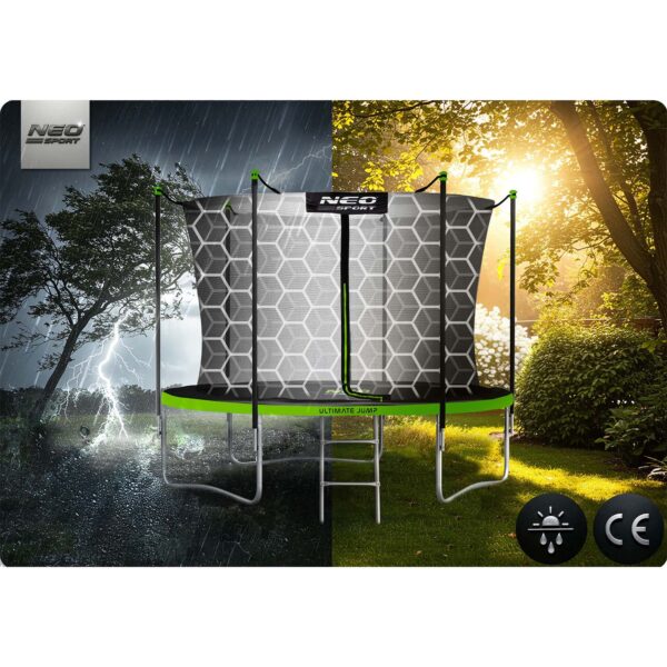 Trampolina-ogrodowa-6ft183cm-z-siatka-wewnetrzna-i-drabinka-Neo-Sport-Trampoliny-gt-Trampoliny-ogrodowe-gt-Trampolina-do-skakania-8 183 cm ilgio sodo batutas su vidiniu tinklu ir kopėčiomis „Neo-Sport“